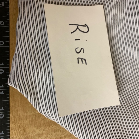 Good American leggings SZ 3/4 striped compression quick dry exercise lounge NWT - Picture 10 of 10